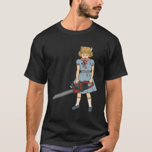 Camiseta Chainsaw Girl Clementine Punk Gótico Horror Ventil