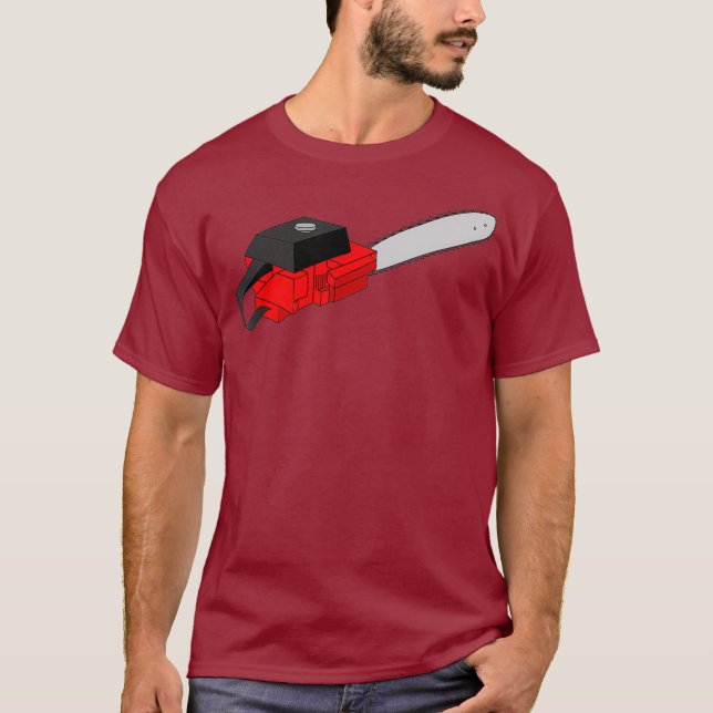 Camiseta Chainsaw Landscaping Tree Trimming (Frente)