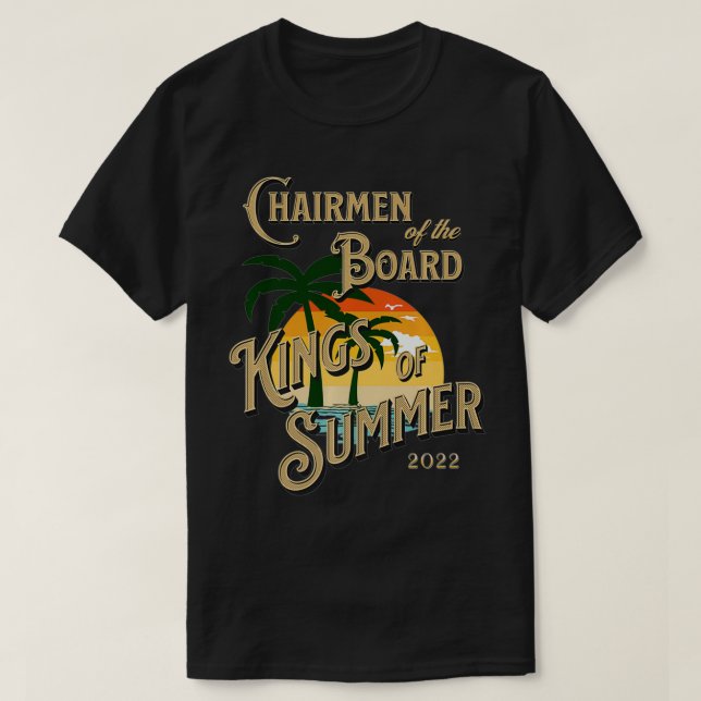 CAMISETA CHAIRMEN OF THE BOARD KINGS OF SUMMER OFFICIAL APP (Frente do Design)