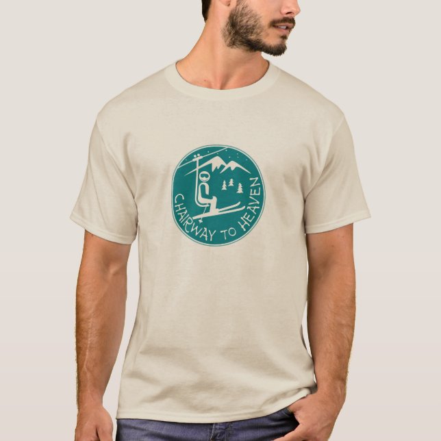 Camiseta Chairway ao t-shirt do céu (Frente)