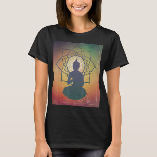 Camiseta Chakra Buddha Colorida 7 - Mandala Lotus