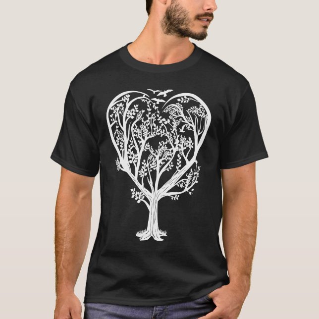 Camiseta Chakra Tree of Life Nature Protection Tree Love (Frente)