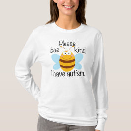 Camiseta Chalaça bonito do autismo