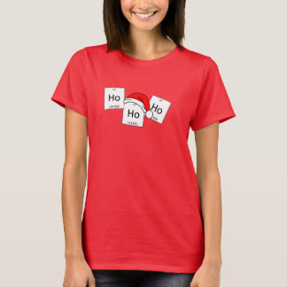 Camiseta Chalaça do Natal do elemento da química do Holmium