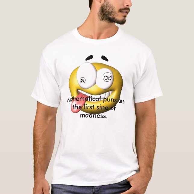Camiseta Chalaças matemáticas (Frente)