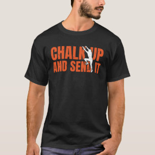 Camiseta Chalk E Enviá-Lo Para O Clima De Corda