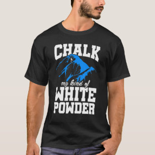 Camiseta Chalk, Meu Tipo De Pulverização Branca Em Pó Subin