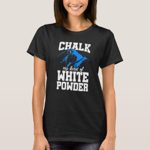 Camiseta Chalk, Meu Tipo De Pulverização Branca Em Pó Subin