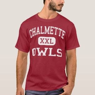 Camiseta Chalmette - corujas - alto - Chalmette Louisiana