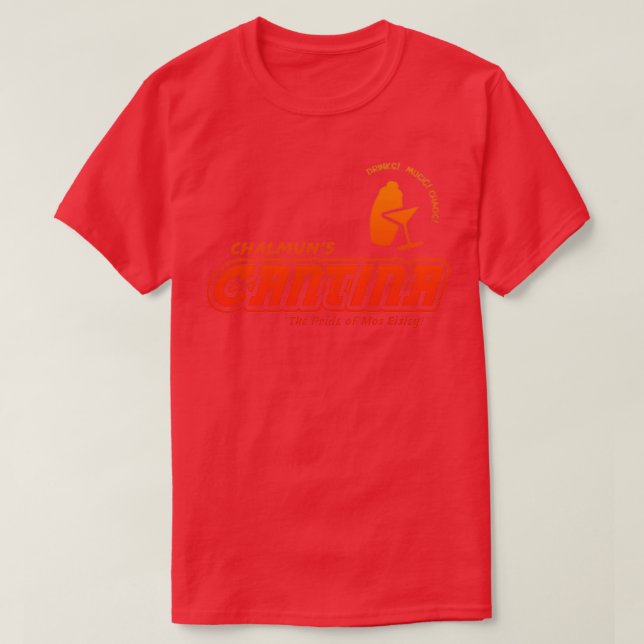 Camiseta Chalmuns Cantina (Frente do Design)