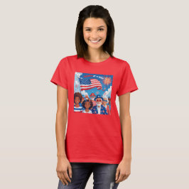 Camiseta Chama Americana
