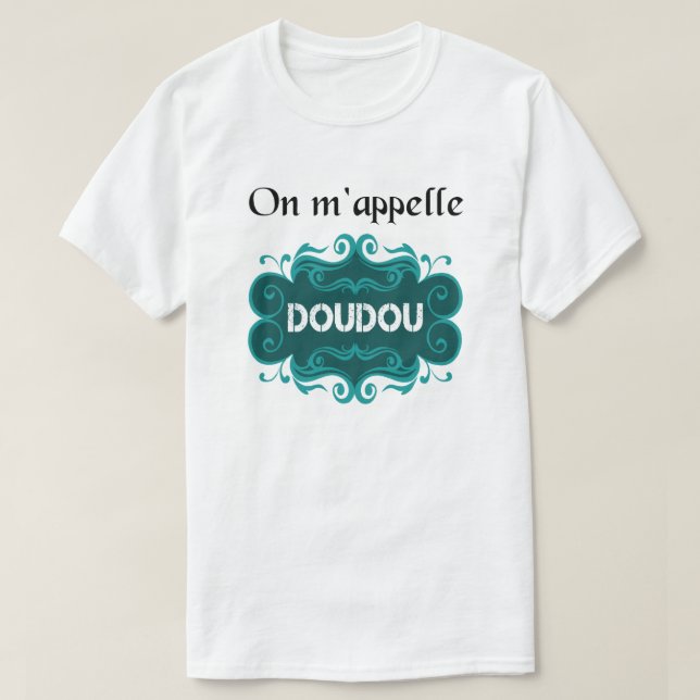 Camiseta Chama-me-se doudou (Frente do Design)