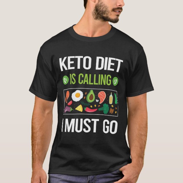 Camiseta Chama-Se Keto Diet Ketogênico Ketone Ketose (Frente)