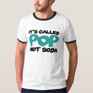 Camiseta Chama-se pop não refrigerante
