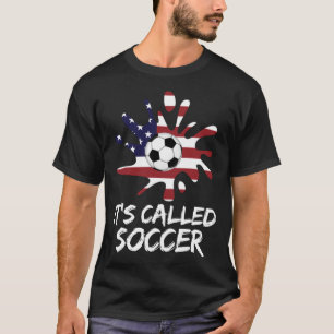 Camiseta Chama-se Soccer USA Flag Player Coach Gr