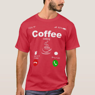 Camiseta Chamada de café