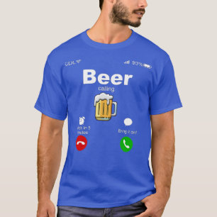 Camiseta Chamada de Cerveja