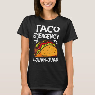 Camiseta Chamada de Emergência do Taco 9 Juan Cinco De Mayo
