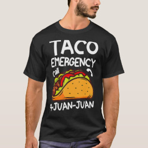 Camiseta Chamada de Emergência do Taco 9 Juan Cinco De Mayo