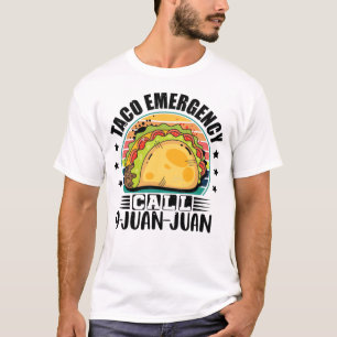 Camiseta Chamada de Emergência do Taco 9 Juan Cinco De Mayo