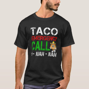 Camiseta Chamada de Emergência do Taco 9 Juan - Cinco engra
