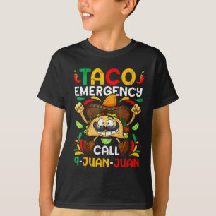 Camiseta Chamada de Emergência do Taco 9 Juan Shirt Cinco D