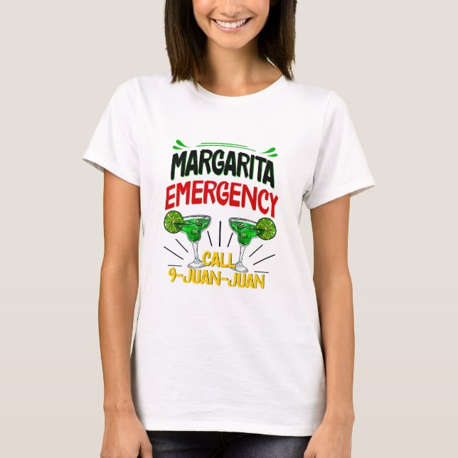 Camiseta Chamada de Emergência Margarita 9 Juan (Frente)
