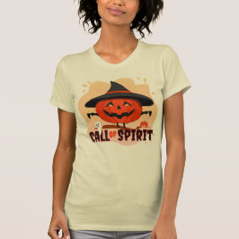 Camiseta Chamada de Espírito de Halloween