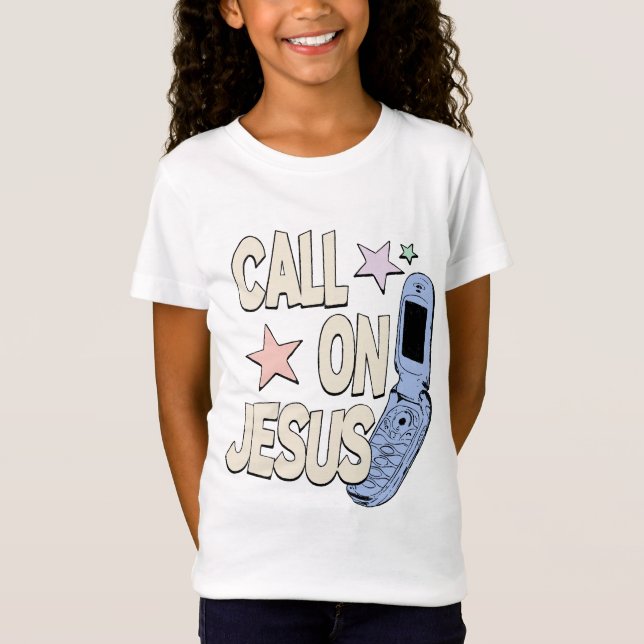 Camiseta Chamada de Jesus - Design de fé retrô (Frente)