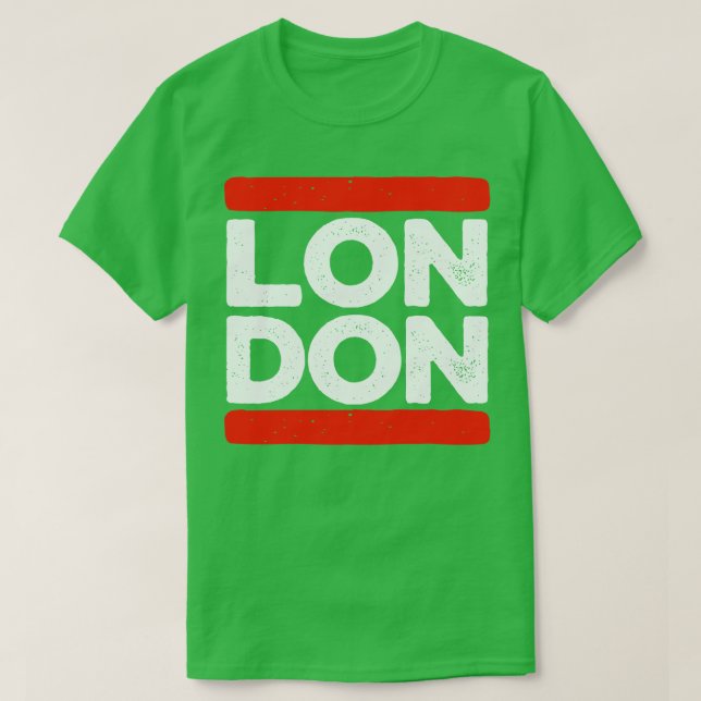 Camiseta Chamada de Londres (Frente do Design)