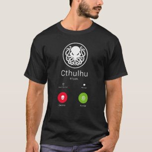 Camiseta Chamada de Morte de Cthulhu