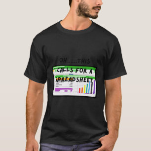 Camiseta Chamada De Motivo De Imposto Funny Para O Contabil