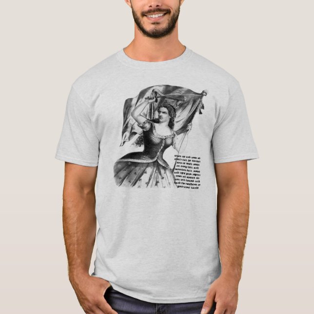 Camiseta Chamada irlandesa aos braços (Frente)