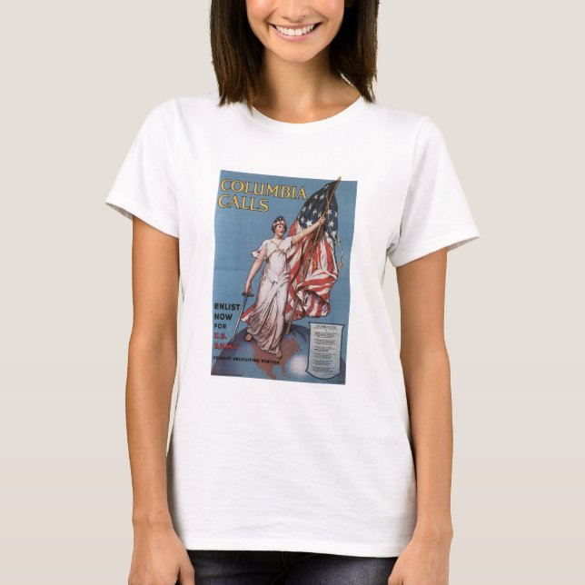 Camiseta Chamadas Columbia (Frente)