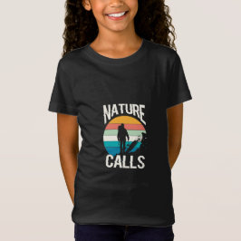 Camiseta Chamadas da Natureza - Abraçar o Excelente ao ar l