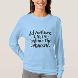 Camiseta Chamadas de Aventura - T-Shirt de Capa Longa