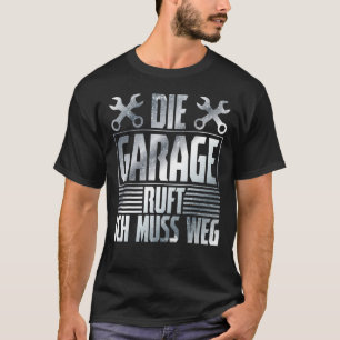 Camiseta Chamadas de Garagem - Workshop Mecânico de Automóv