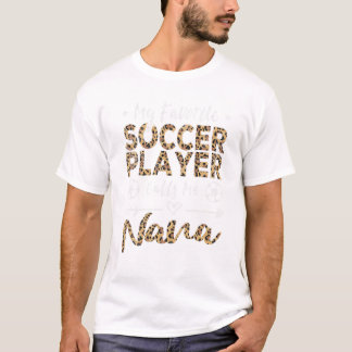 Camiseta Chamadas Favoritas do Jogador de Futebol