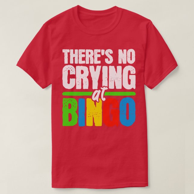 Camiseta Chamador Bingo Bingo Player 1 (Frente do Design)