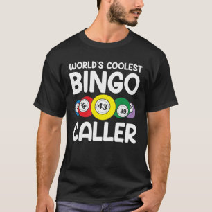 Camiseta Chamador de Bingo mais legal do mundo