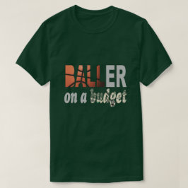 Camiseta Chamador Em Um T-Shirt De Orçamento