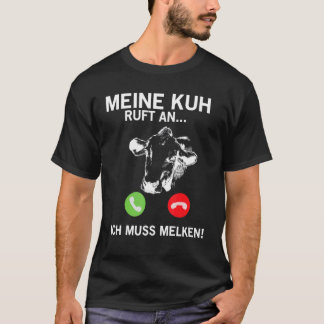 Camiseta Chamados de Vaca Eu Devo Ordenhar