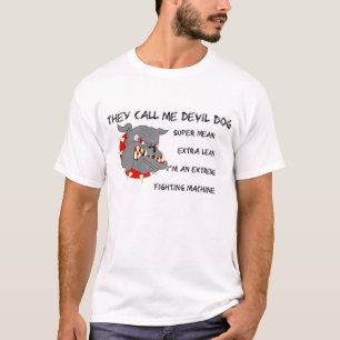 Camiseta Chamam-me cão de diabo