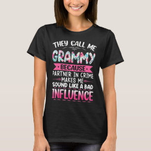 Camiseta Chamam-Me GRAMMY Porque Parceiro Na Criminalidade 