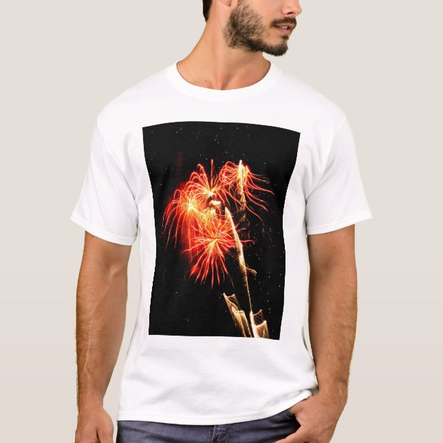 Camiseta Chamas de balanço (Frente)