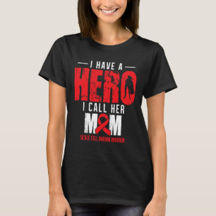 Camiseta Chame-a de mãe - Suporte à Consciência da Anemia d