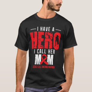 Camiseta Chame-a de mãe - Suporte à Consciência da Anemia d