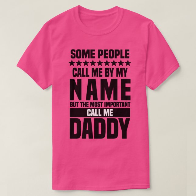 Camiseta Chame-me de Pai (Frente do Design)