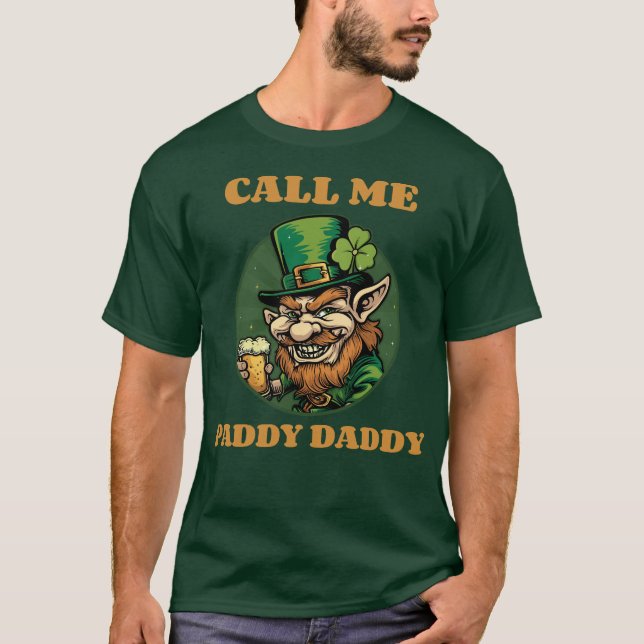 Camiseta Chame-me de Rua Pai Paddy. (Frente)