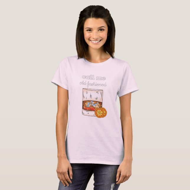 Camiseta Chame-me de velho mocado (Frente Completa)